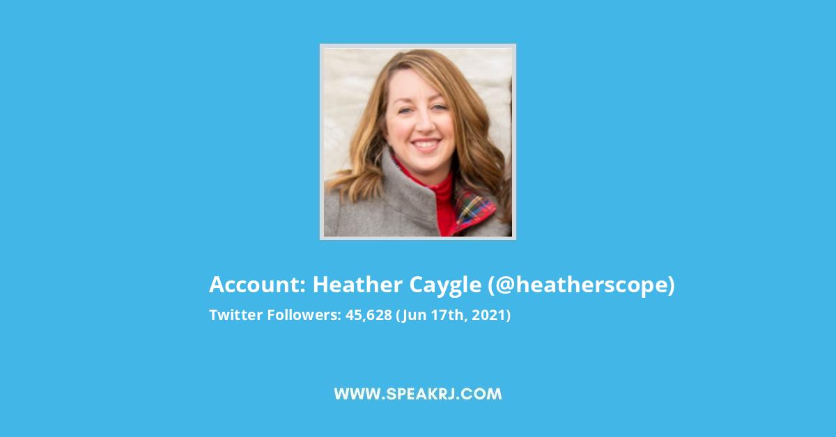 Heather Caygle Twitter Stats