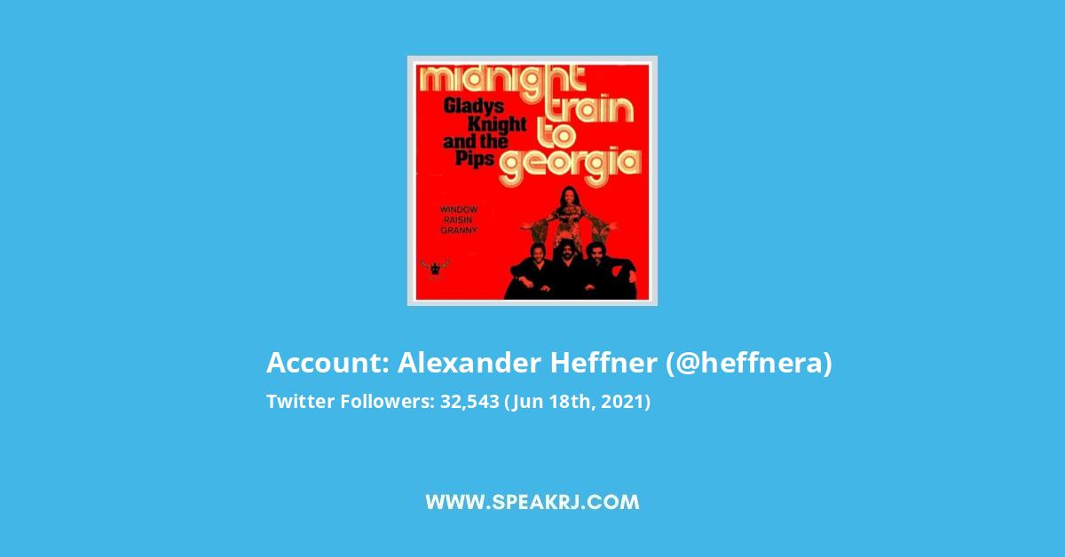 Alexander Heffner Twitter Stats
