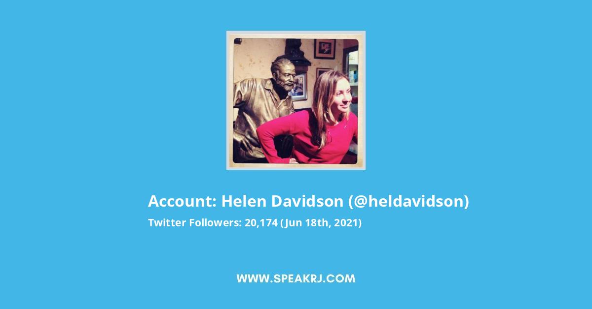 Helen Davidson Twitter Stats