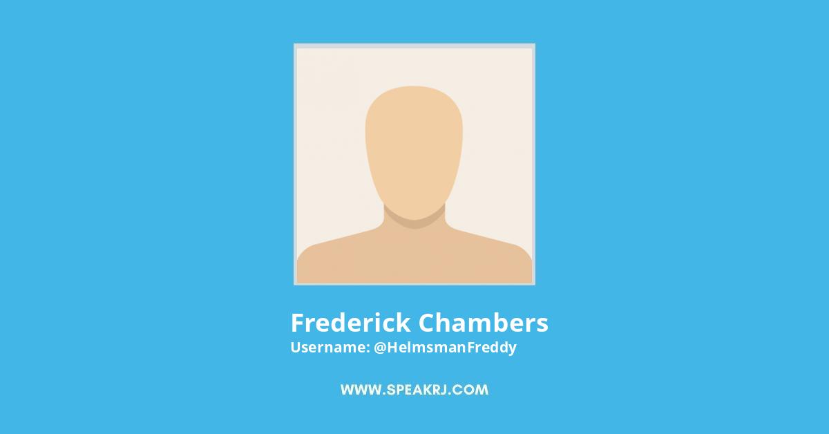 Frederick Chambers Twitter Stats