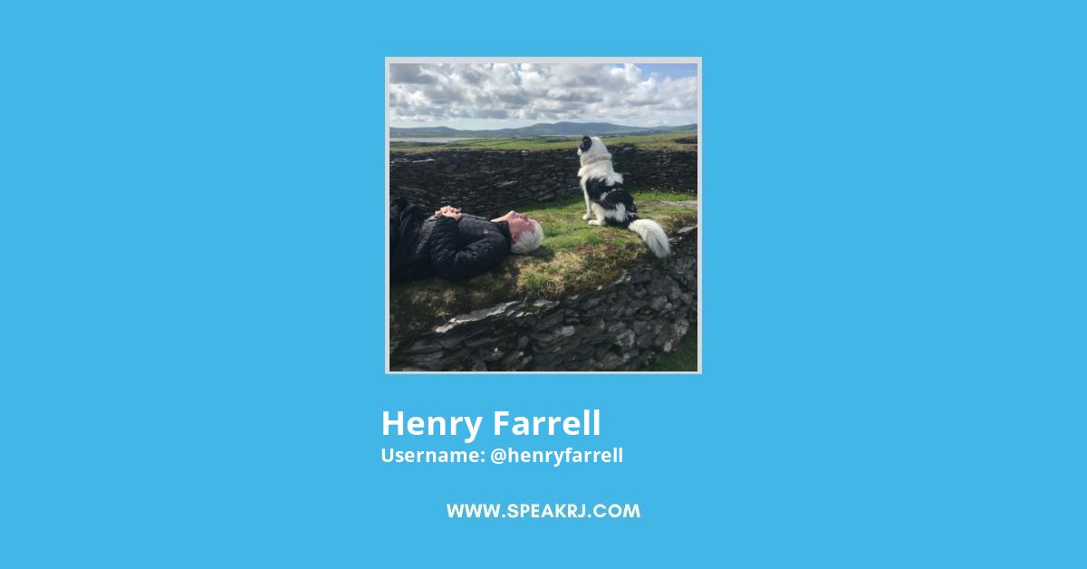 Henry Farrell Twitter Stats