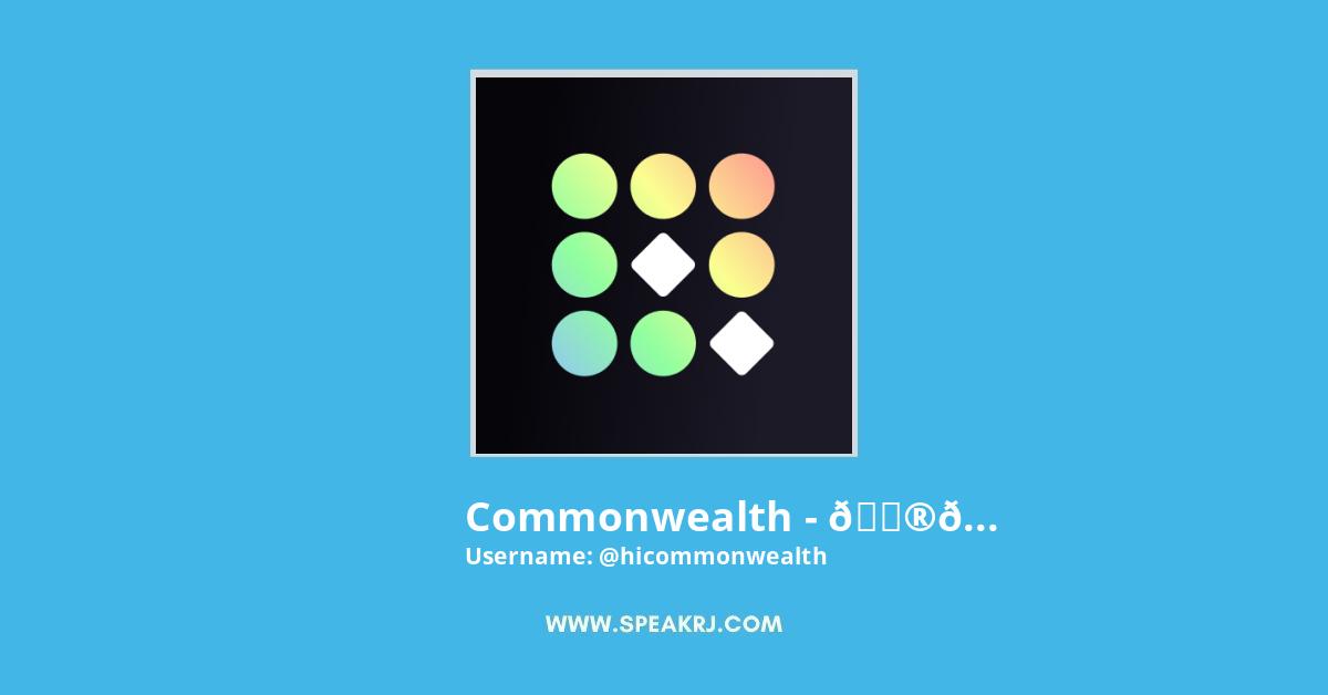 Commonwealth (๐ฎ,๐) Twitter Stats
