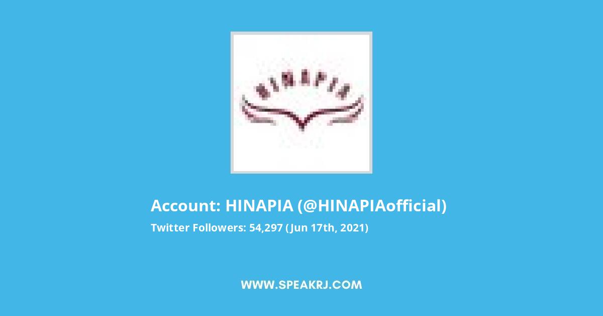 HINAPIA Twitter Stats