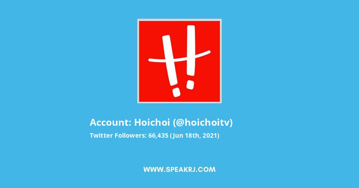 Hoichoi Twitter Stats