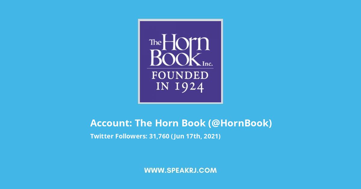 The Horn Book Twitter Stats
