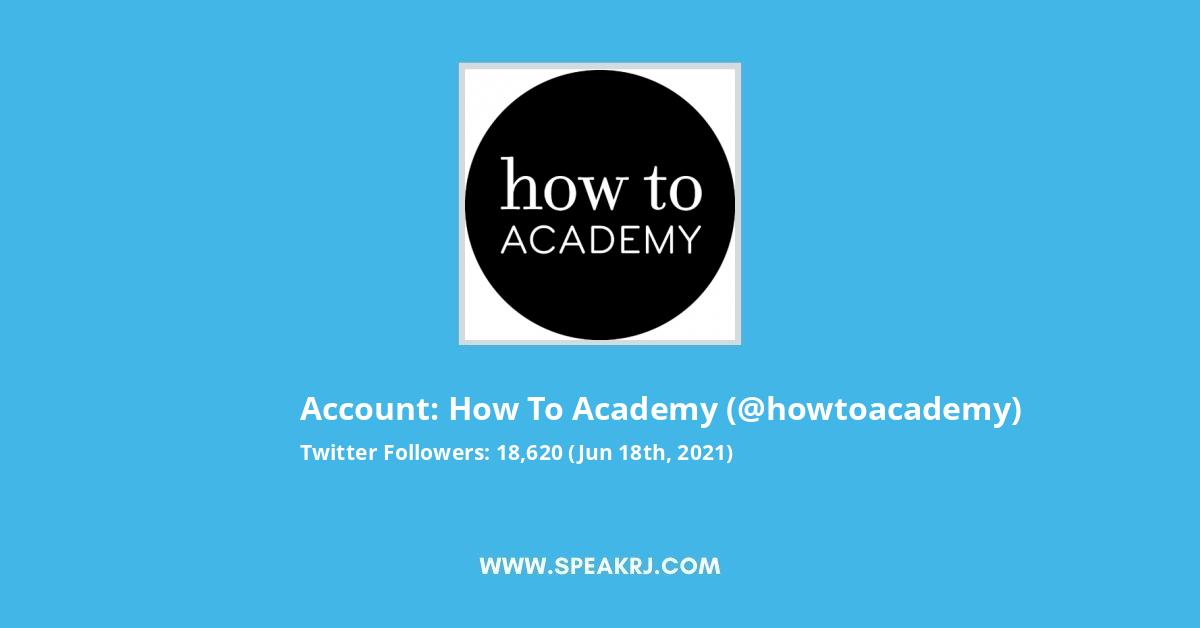How To Academy Twitter Stats