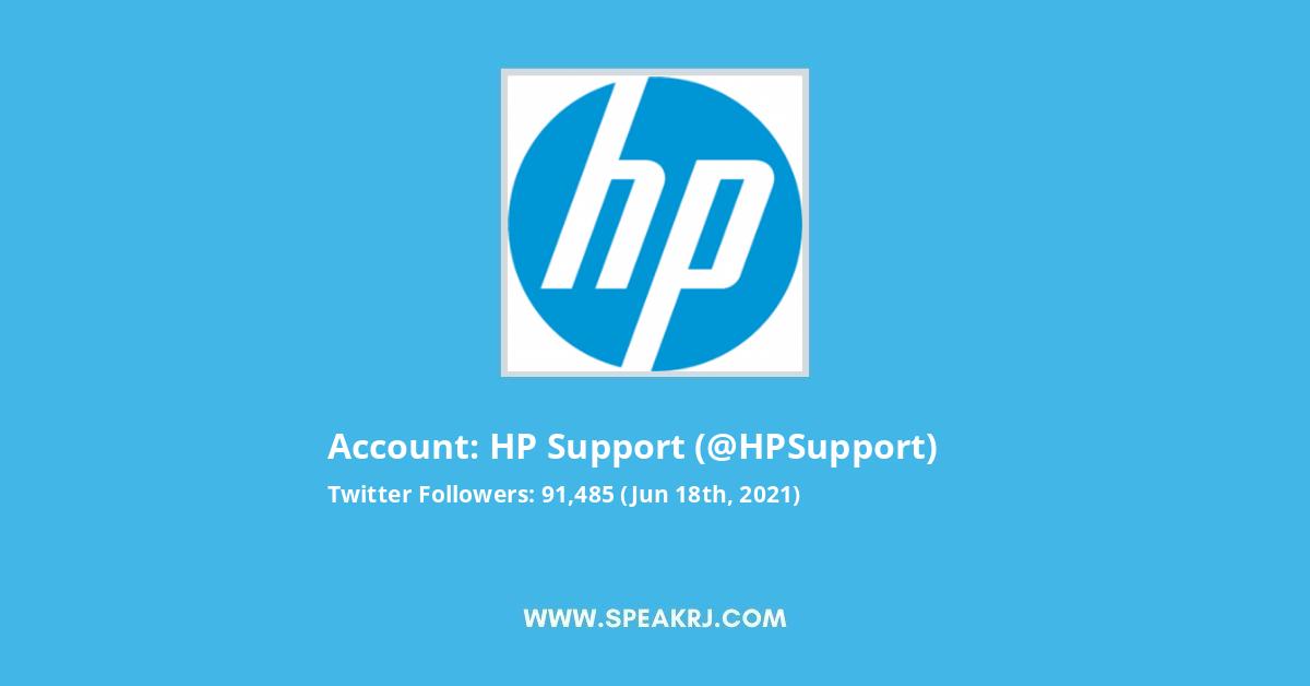 HP Support Twitter Stats