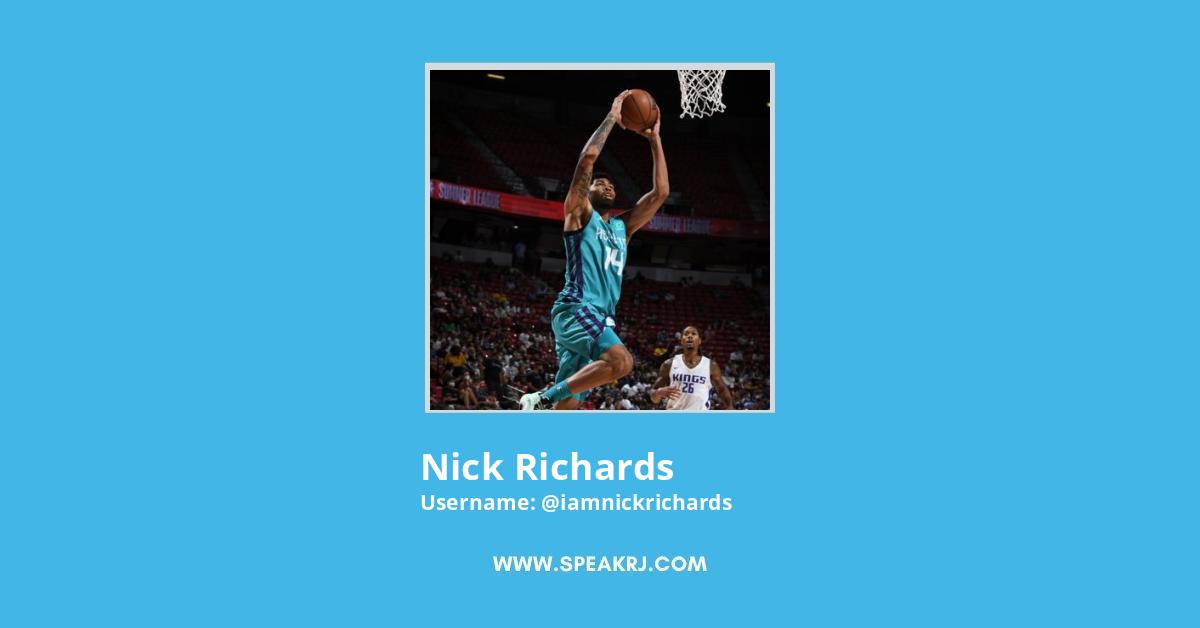 Nick Richards Twitter Stats