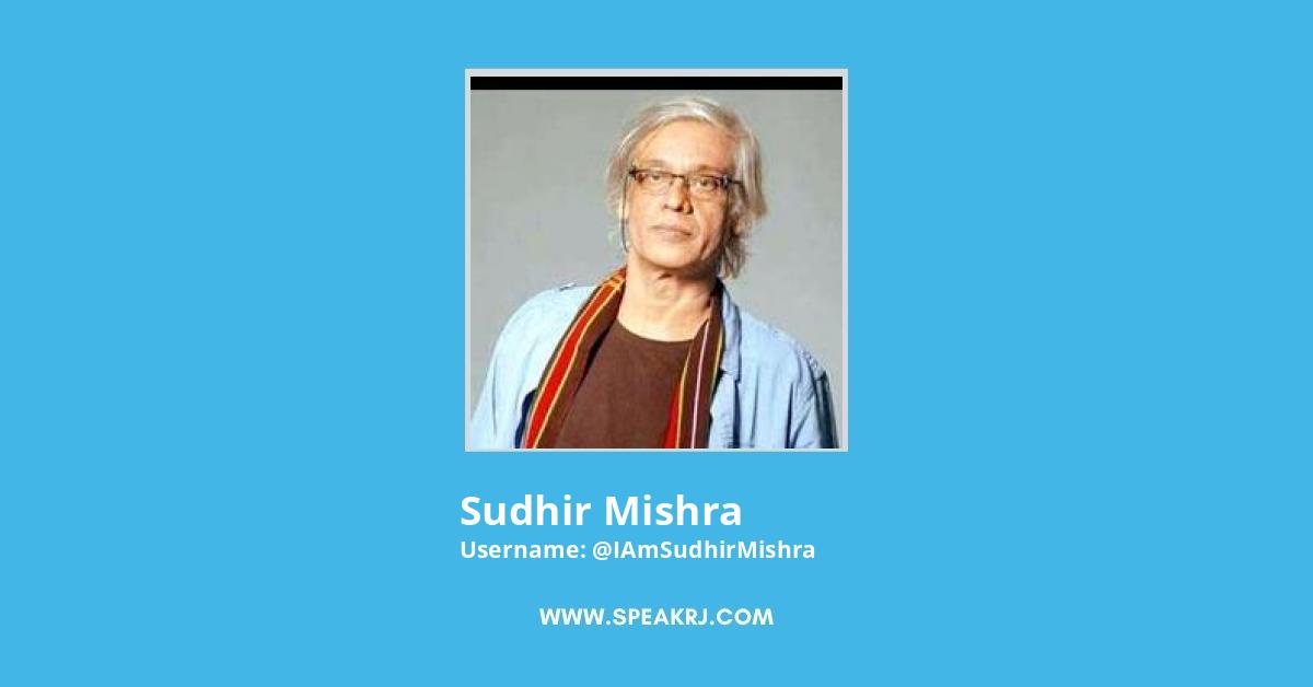 Sudhir Mishra Twitter Stats