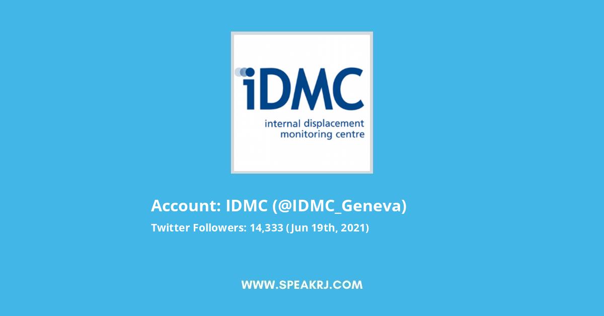 IDMC Twitter Stats