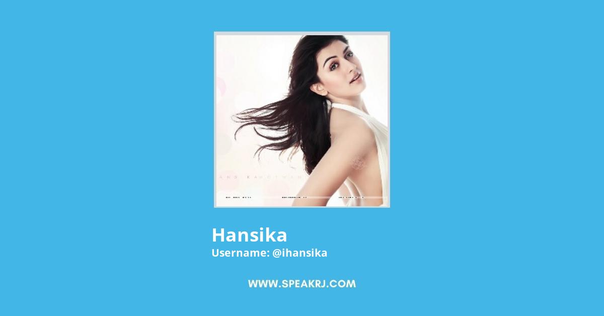 Hansika Twitter Stats
