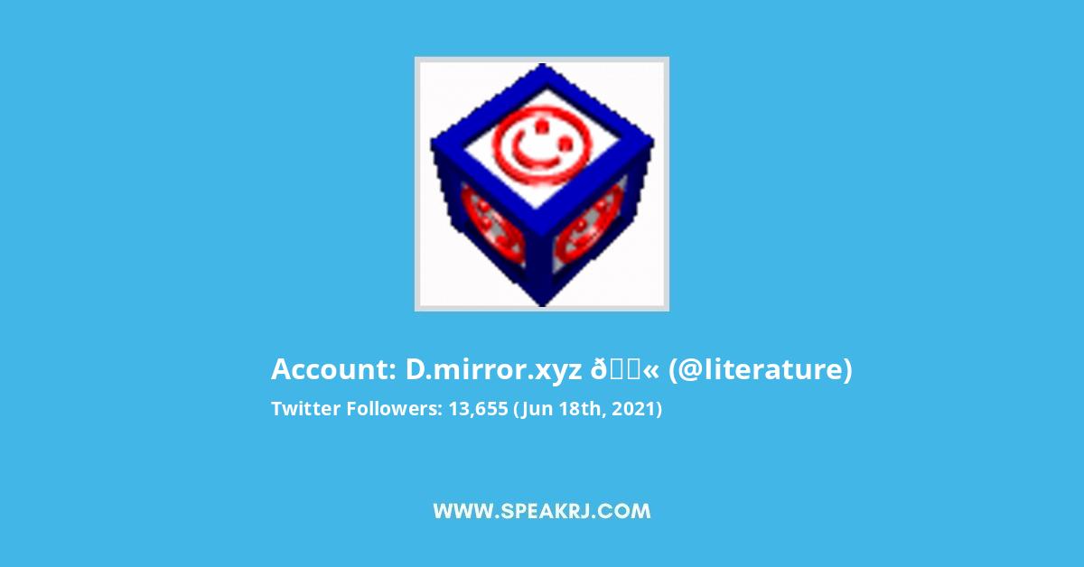 d.mirror.xyz π« Twitter Stats