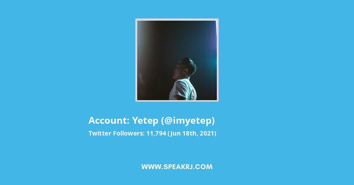 yetep Twitter Stats