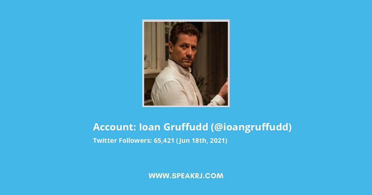 Ioan Gruffudd Twitter Stats