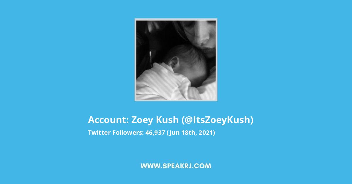 Zoey Kush Twitter Stats