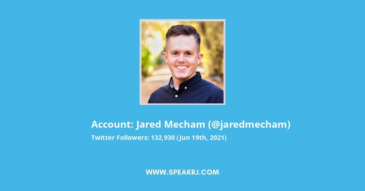 Jared Mecham Twitter Stats