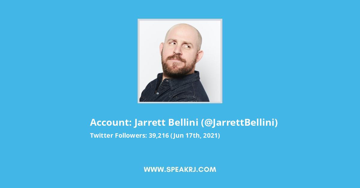 Jarrett Bellini Twitter Stats