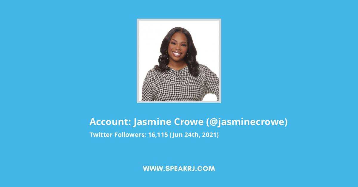 Jasmine Crowe Twitter Stats