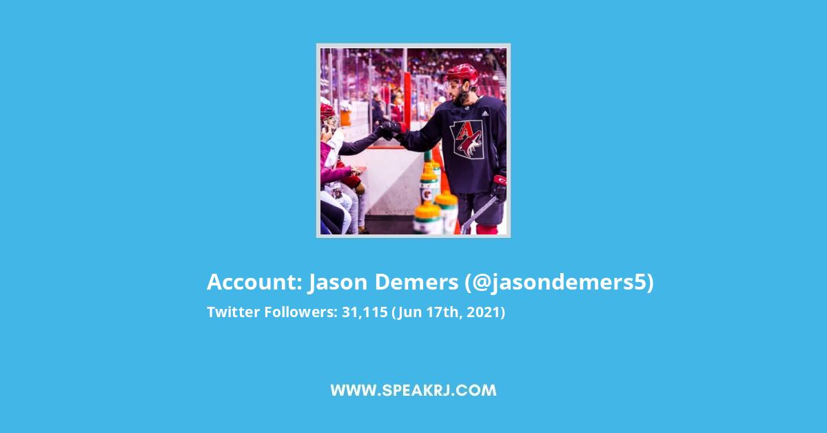 jason demers Twitter Stats