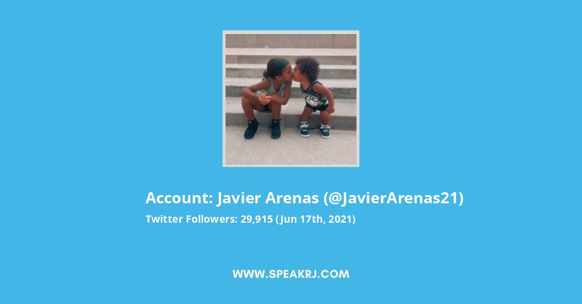 Javier Arenas Twitter Stats