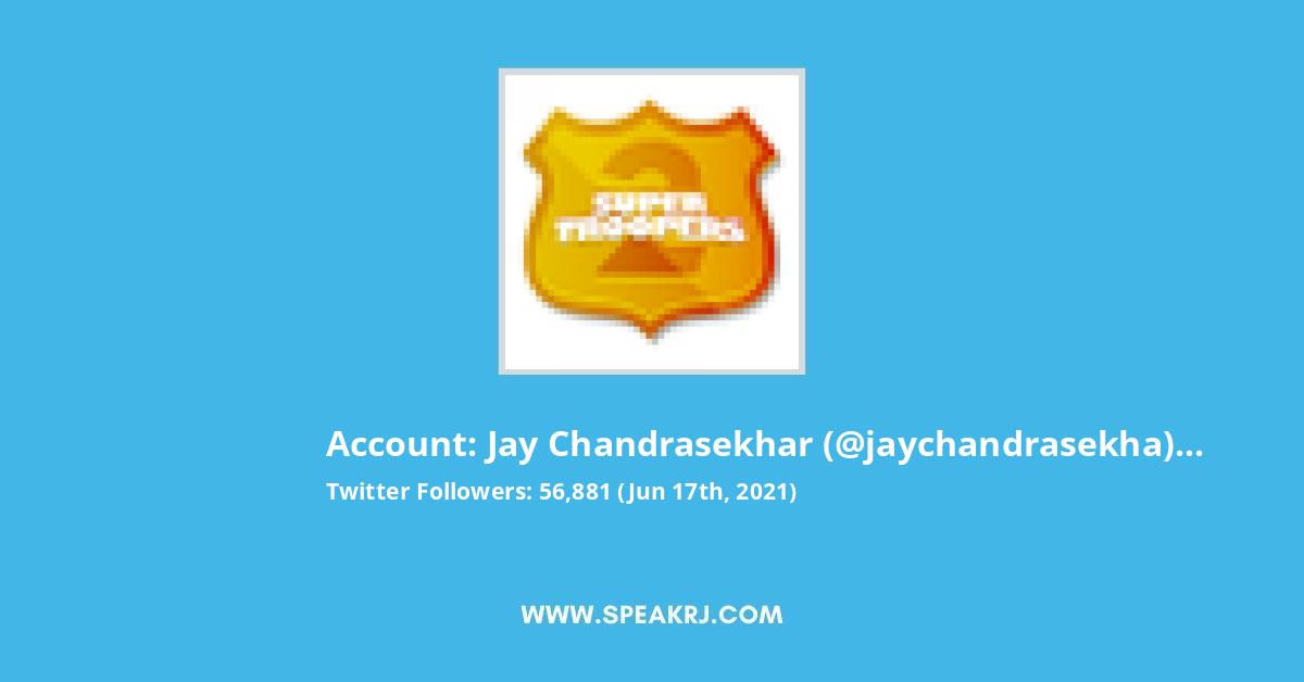 Jay Chandrasekhar Twitter Stats