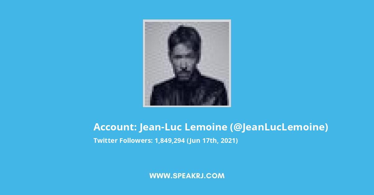 Jean-Luc Lemoine Twitter Stats