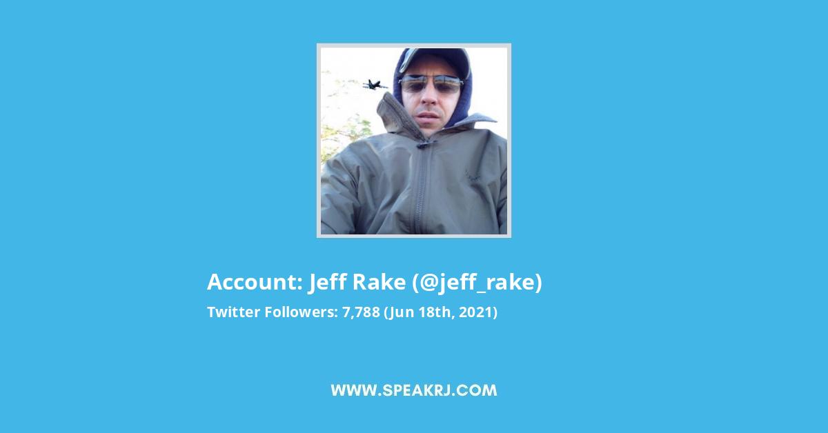 Jeff Rake Twitter Stats