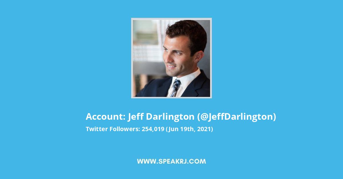 Jeff Darlington Twitter Followers Statistics / Analytics - SPEAKRJ