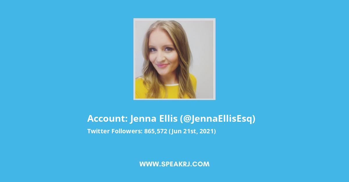 Jenna Ellis ππΊπΈ Twitter Stats