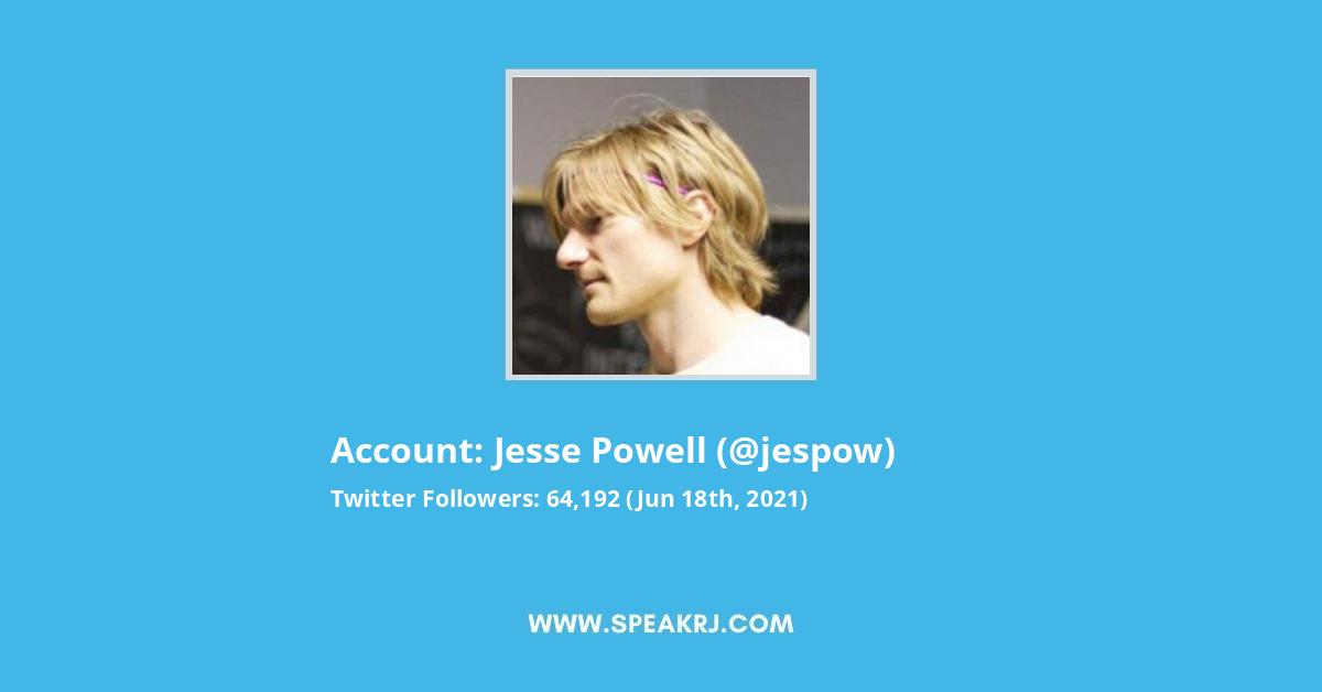 Jesse Powell Twitter Stats