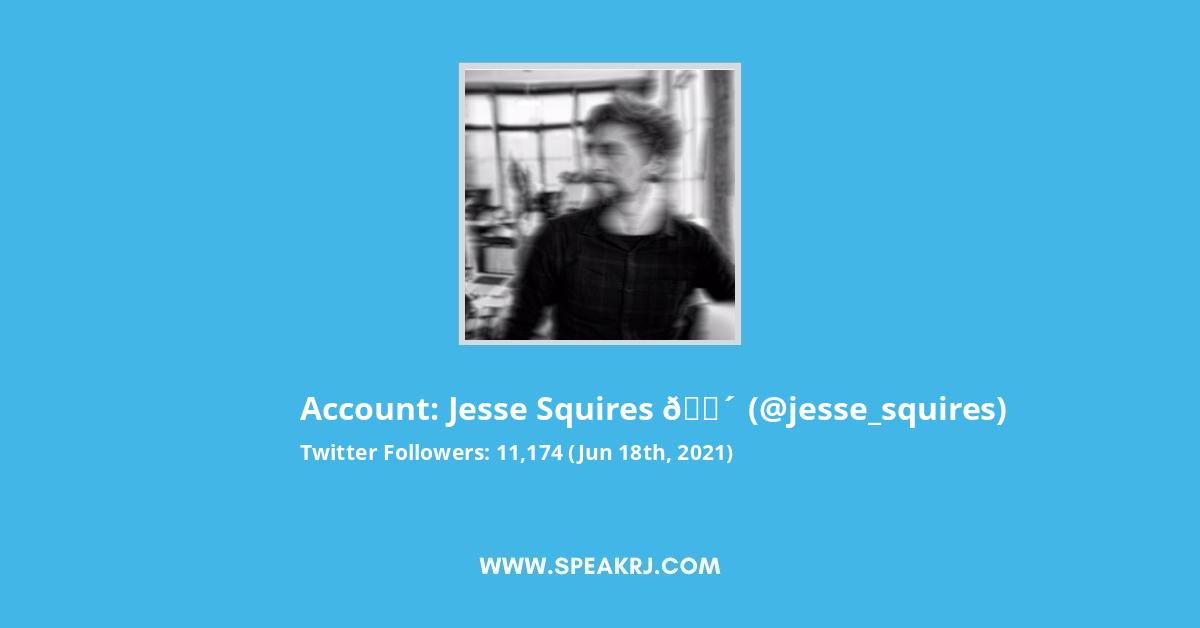 jesse squires π΄ Twitter Stats