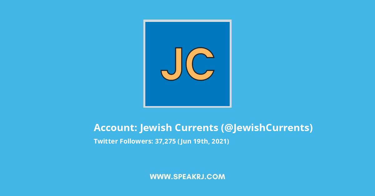 Jewish Currents Twitter Stats