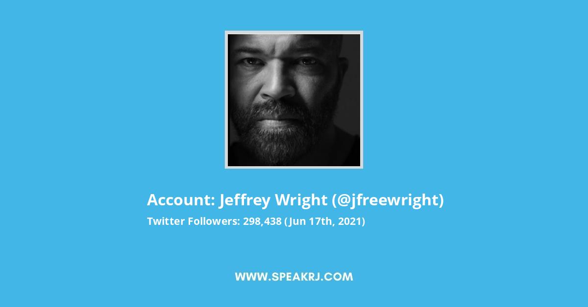 Jeffrey Wright Twitter Stats