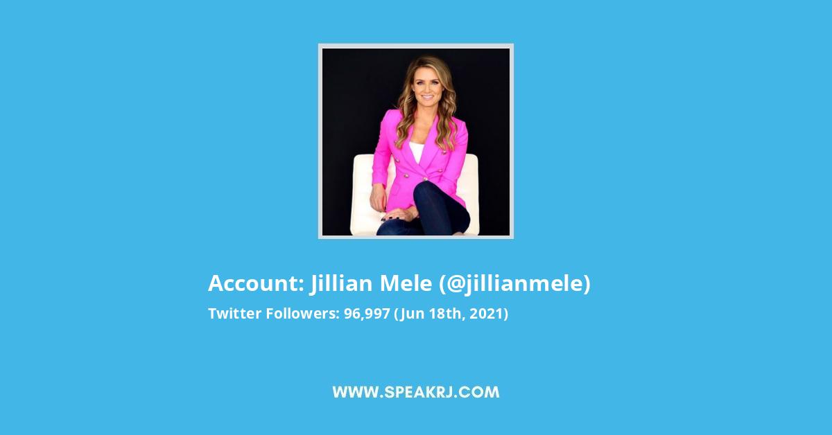 Jillian Mele Twitter Stats