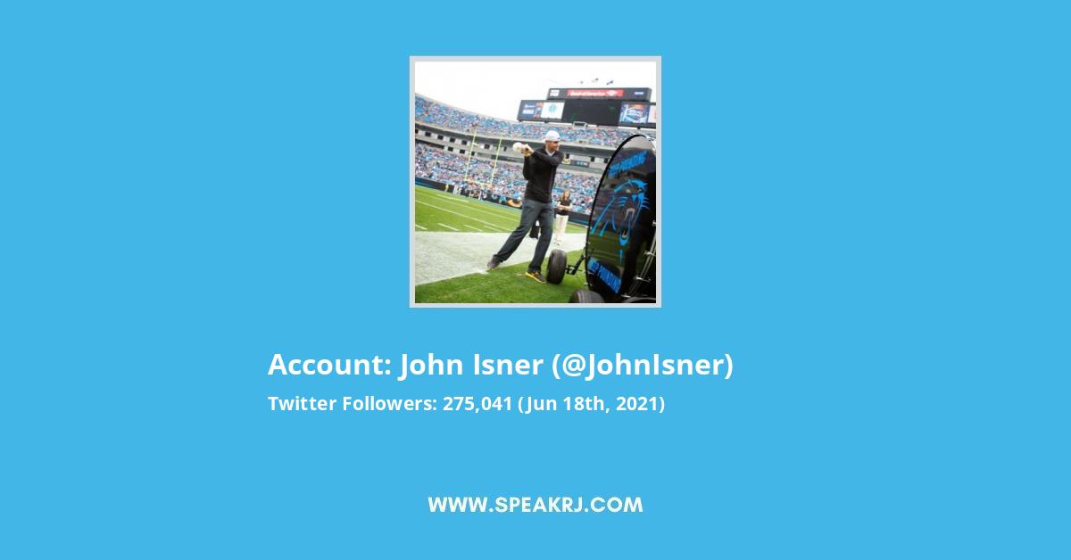 John Isner Twitter Stats