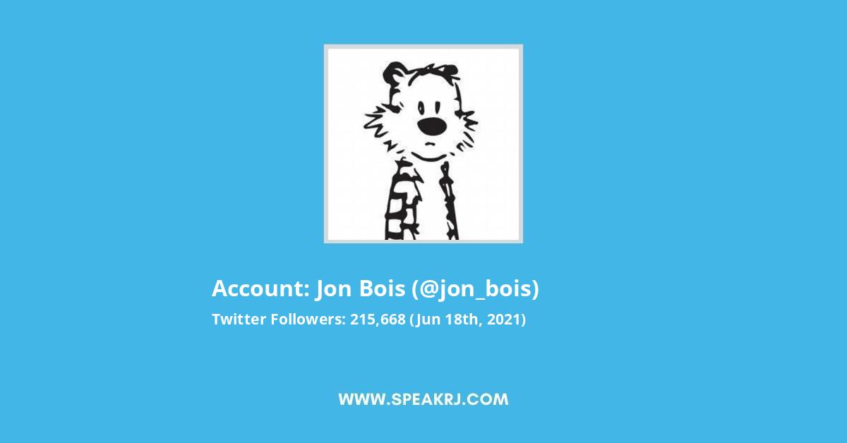 Jon Bois Twitter Stats