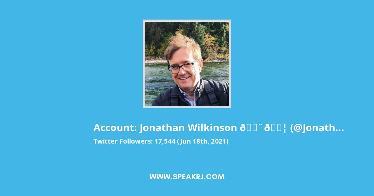 Jonathan Wilkinson π¨π¦ Twitter Stats