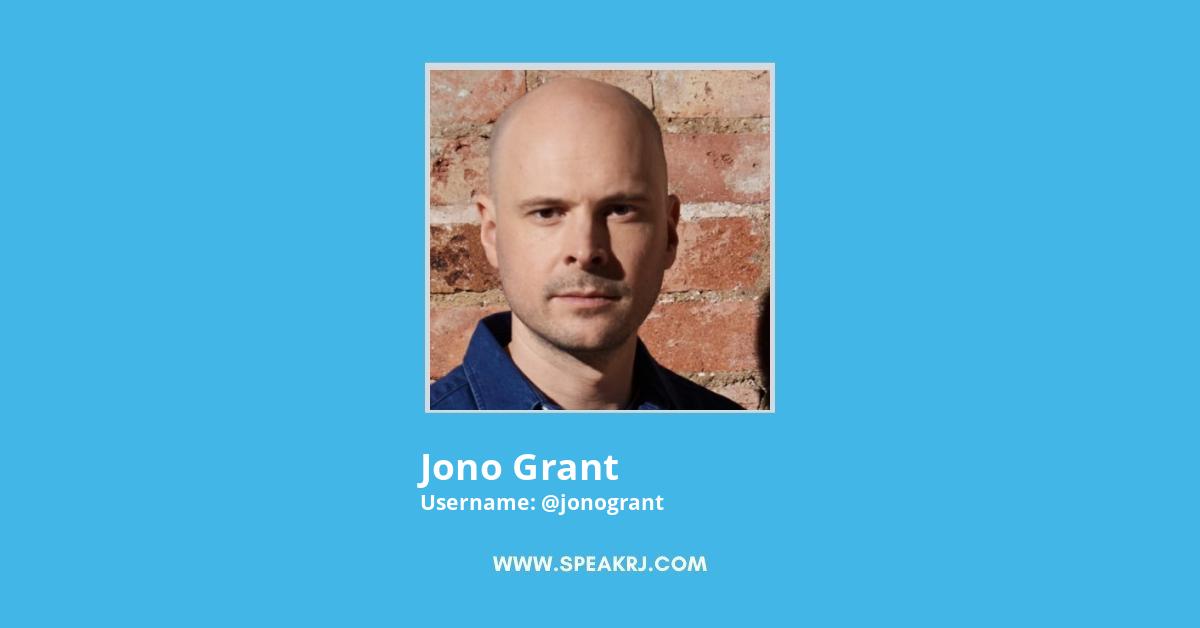 Jono Grant Twitter Stats