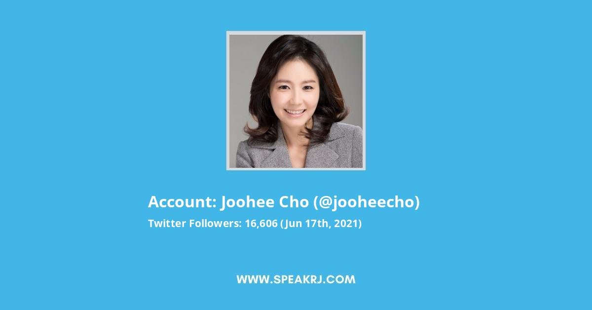 Joohee Cho Twitter Stats