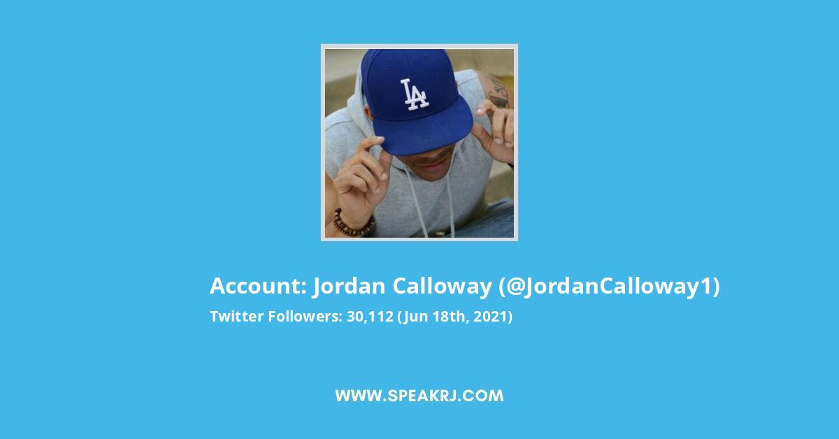 Jordan Calloway Twitter Stats