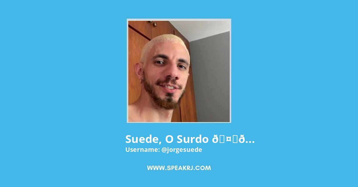 jorge suede, o surdo Twitter Stats
