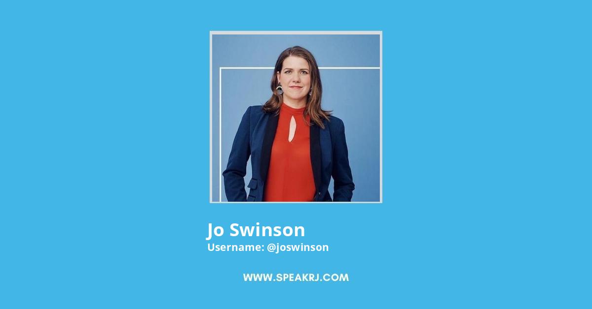 Jo Swinson Twitter Stats
