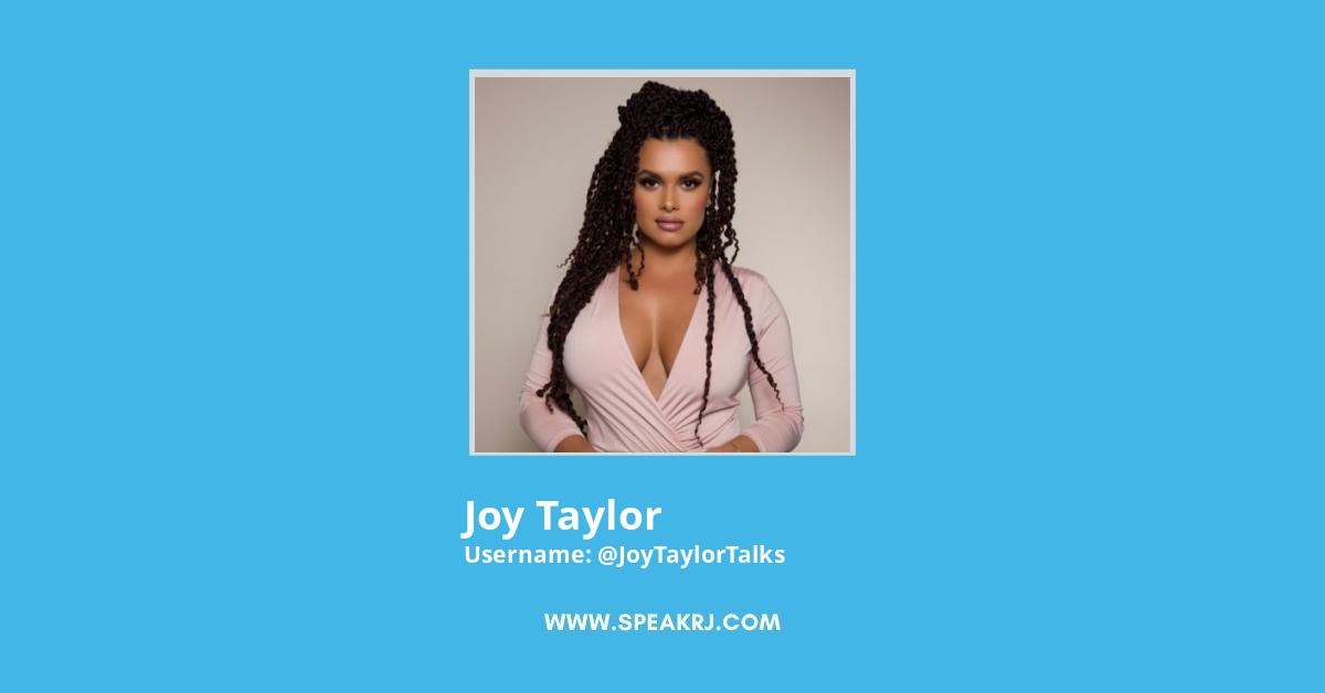 Joy Taylor Twitter Stats