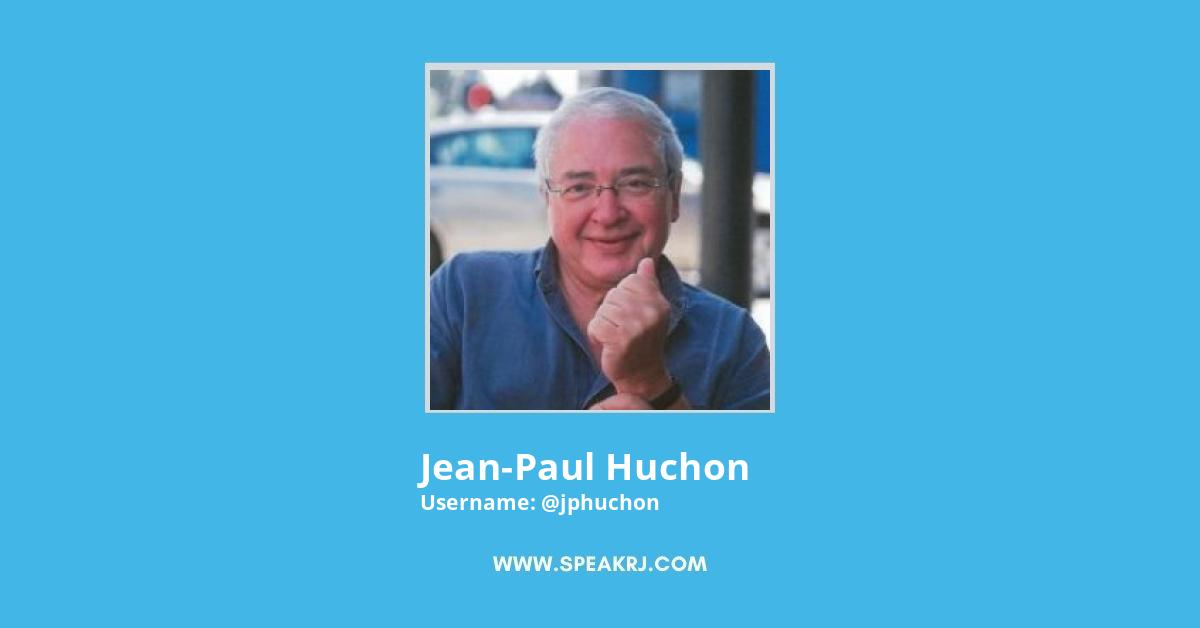 Jean-Paul Huchon Twitter Stats