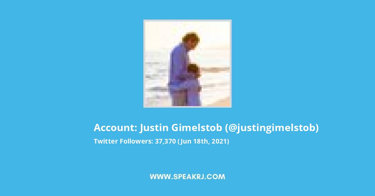 Justin Gimelstob Twitter Stats