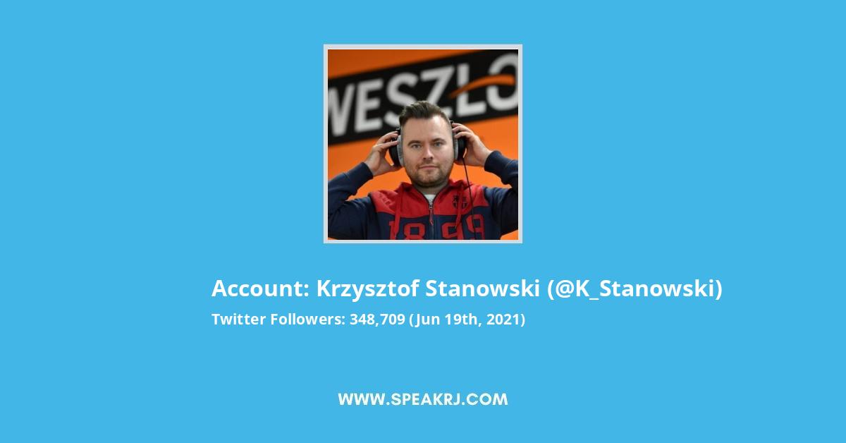 Krzysztof Stanowski Twitter Stats