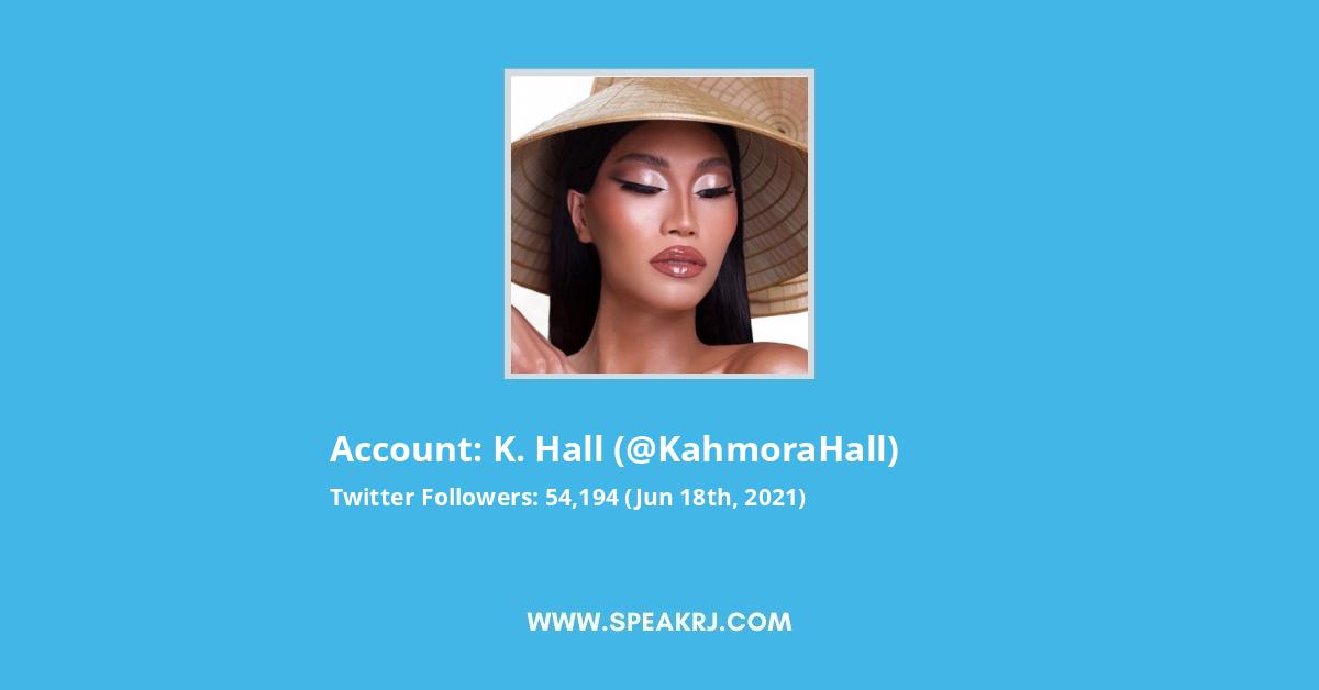 K. Hall Twitter Stats