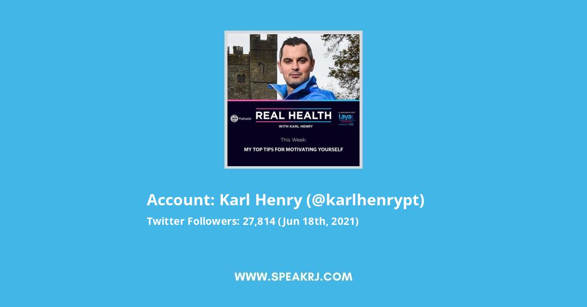 Karl Henry Twitter Stats
