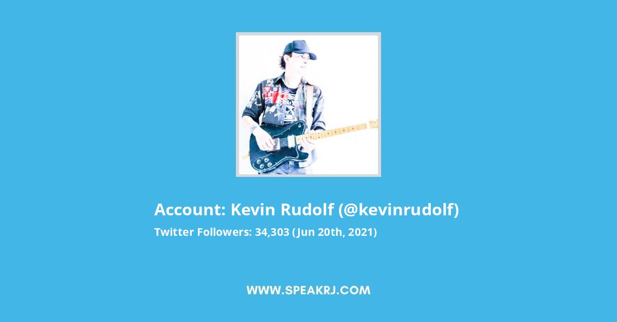 Kevin Rudolf Twitter Stats