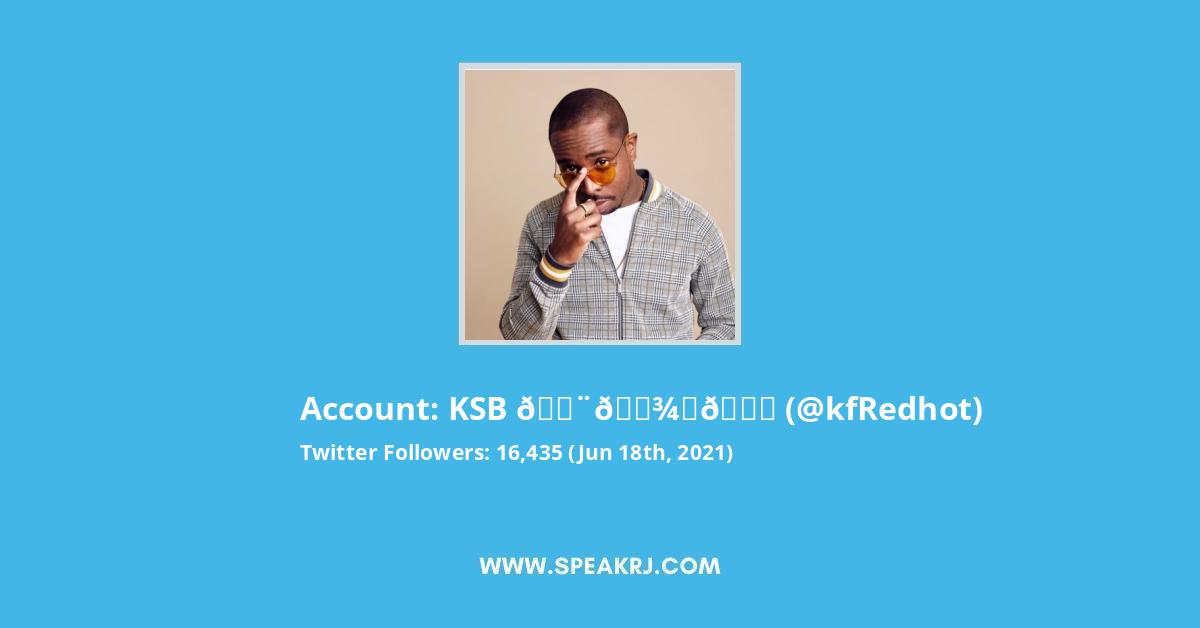 KSB 👨🏾🚒 Twitter Stats